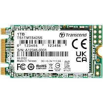 Transcend 1TB MTS425S M.2 SATA III 2242 SSD, SLC Cache, B+M Key